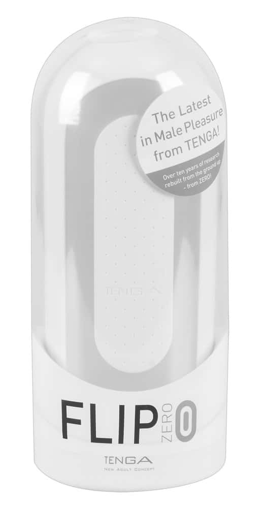 TENGA Masturbator - Aufklappbar, hygienisch, Spaß Weiß/Transparent