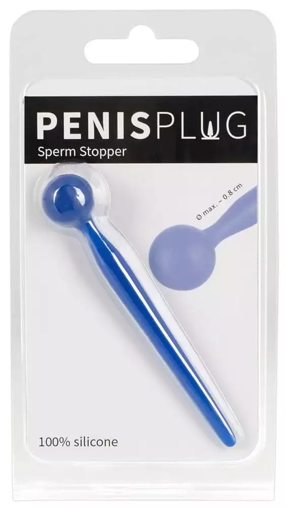 Penisplug Sperm Stopper - Konisches Design, hautfreundliches Silikon (1 Stück)