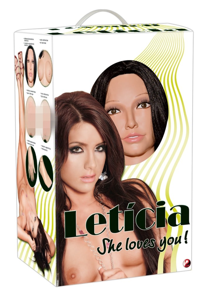 You2Toys Lovedoll Leticia - Lebensgroße Liebespuppe mit 3D-Gesicht und lebensechten Details