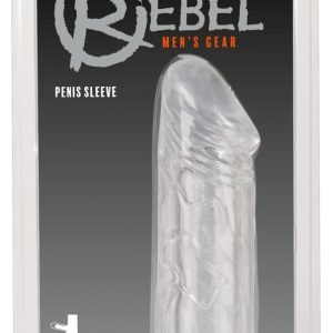 Rebel Penis Sleeve - Transparente Penishülle für MEHR!