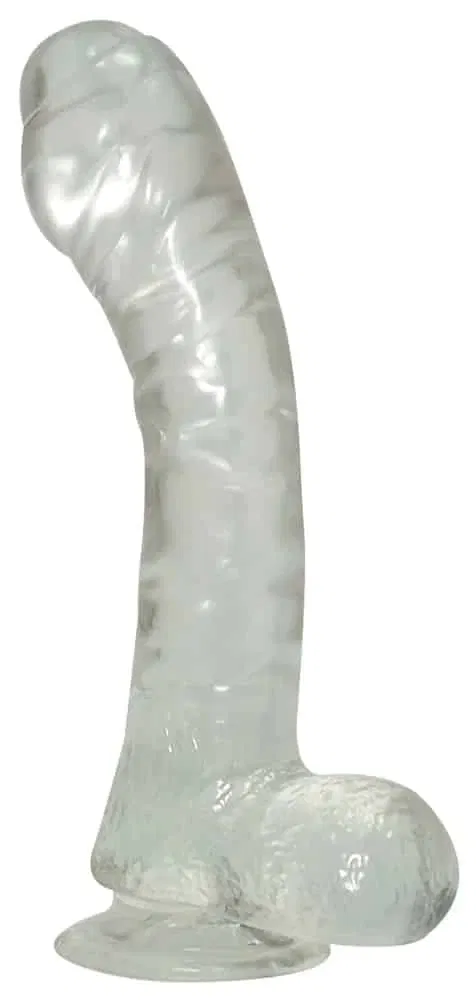 NMC Buttcock Transparent - Biegsamer Dildo mit Saugfuß transparent NMC Buttcock Transparent - Biegsamer Dildo mit Saugfuß transparent
