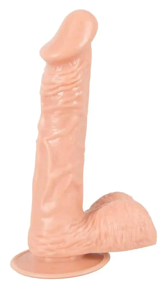 European Lover Flexi - Biegsamer Dildo mit Saugfuß