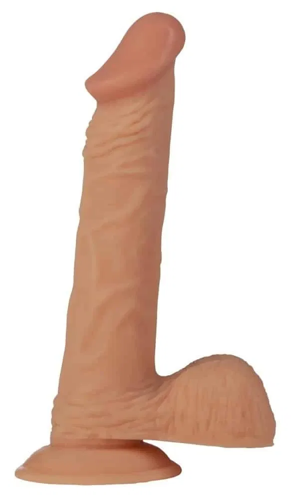 NMC Dildo "Blown Away" - Biegsamer Naturdildo mit Saugfuß