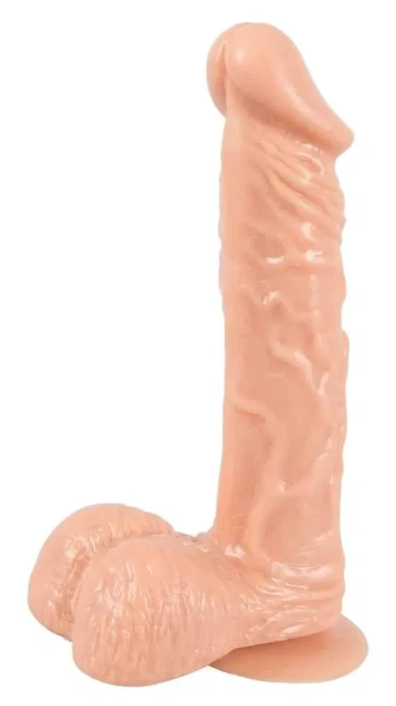 European Lover - Naturlook Dildo mit Saugfuß (22,5 cm)