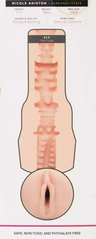 Fleshlight Nicole Aniston - Masturbator mit Natur-Feeling Fleshlight Nicole Aniston - Masturbator mit Natur-Feeling