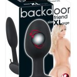 Backdoor Friend XL - Analplug mit Saugfuß und rotierender Innenkugel