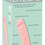 Medical Silicone Naturdildo - Praller Äderung & Saugfuß