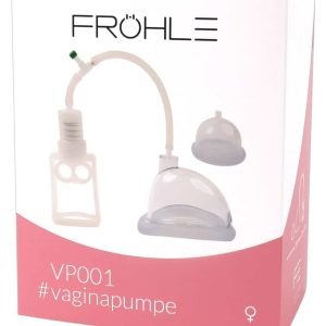 Fröhle Vagina-Set mit Kolbengriffpumpe