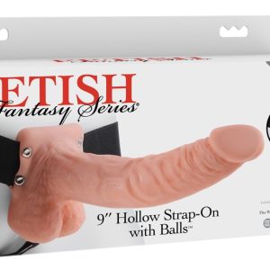 Fetish Fantasy Series - Naturdildo mit Umschnallgurt Hautfarben hell/Schwarz