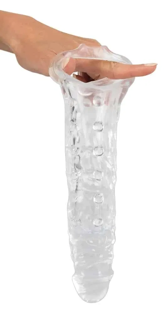 Crystal Clear Penis Sleeve - Verlängerung und Verdickung für den Penis