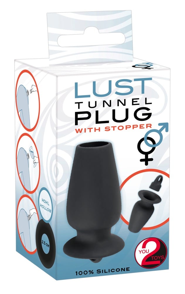 You2Toys Lust Plug - Hohler Analplug mit Stopper