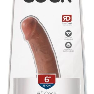 King Cock Naturdildo 6 Inch Tan