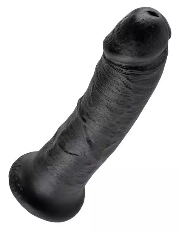 King Cock Naturdildo - Realistischer Saugfuß-Dildo Dark King Cock Naturdildo - Realistischer Saugfuß-Dildo Dark