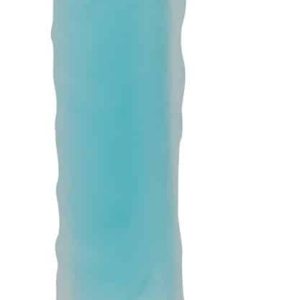 You2Toys Glow in the Dark Dildo - Naturdildo mit Saugfuß Milchig, Türkis