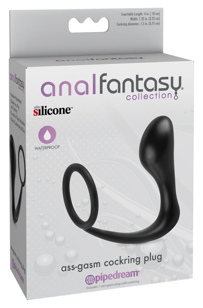 Analfantasy Collection - Penisring mit Analplug