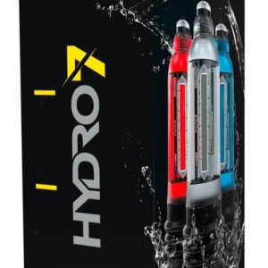 Bathmate Hydro7 - Sanfte und effektive Penispumpe Transparent-Blau, Schwarz