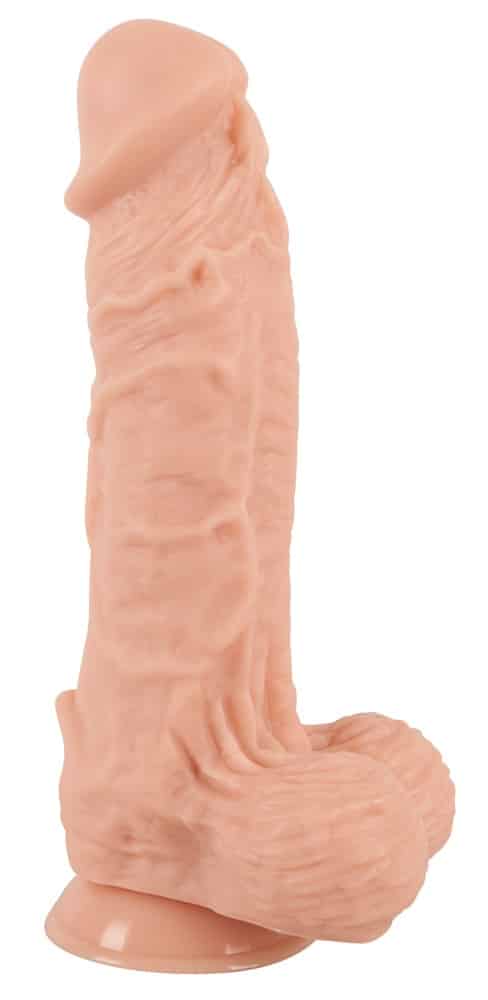 Realistixxx Naturdildo XXL: Pralle Eichel, markante Äderung, griffige Hoden