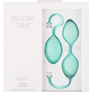 Pillow Talk Beckenbodentraining mit Swarovski-Kristall Teal