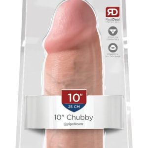 King Cock Realistischer Dildo - 25,4 cm | Dicker Naturdildo mit Saugfuß