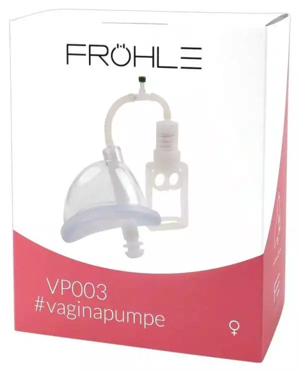 Fröhle Vagina-Set: Intimsaugschale & Einführsonde