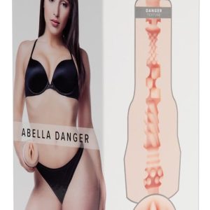 Dangerous Pleasure - Fleshlight Masturbator mit Abella Danger Intimabdruck