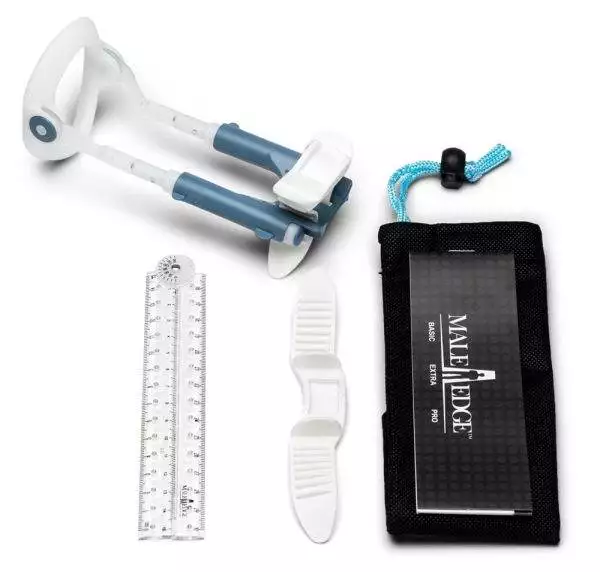 MaleEdge Basic - Penis-Expander für dauerhafte Vergrößerung Weiß/Blau MaleEdge Basic - Penis-Expander für dauerhafte Vergrößerung Weiß/Blau
