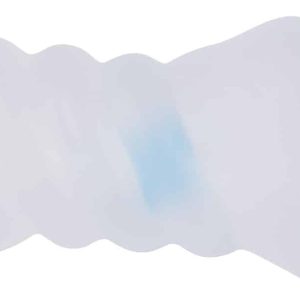 Stroker Transparenter Masturbator mit Cockring Transparent/Blau