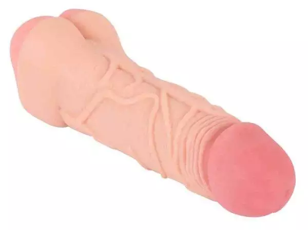 Nature Skin 2in1 Extension+Mas - Masturbator & Penis-Sleeve Nature Skin 2in1 Extension+Mas - Masturbator & Penis-Sleeve