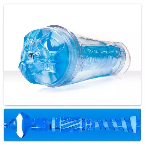 Fleshlight Flight Commander - Masturbator mit doppeltem Sauggefühl Blau/Transparent Fleshlight Flight Commander - Masturbator mit doppeltem Sauggefühl Blau/Transparent