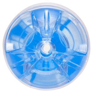 Fleshlight Flight Commander - Masturbator mit doppeltem Sauggefühl Blau/Transparent