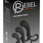 Rebel Prostata Plug Set - 3-teilig, verschiedene Größen und Gewichte