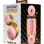 Fleshlight Quickshot STU Lady & Butt - Masturbator für unterwegs Rosa/Gold