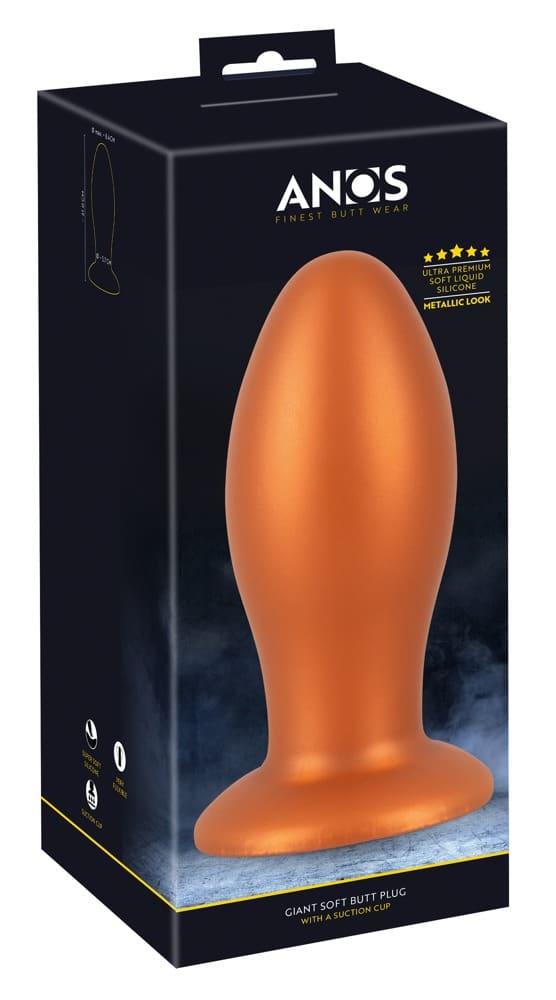 ANOS Giant soft butt plug with