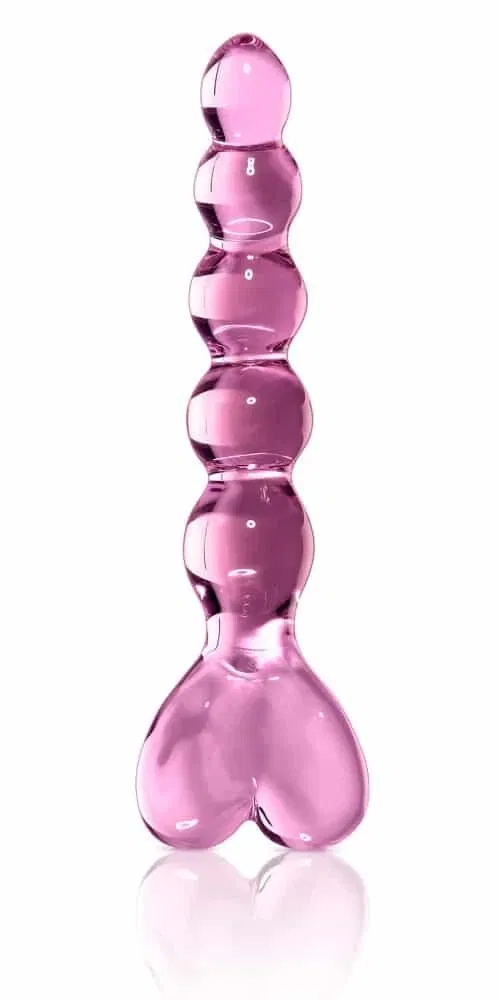 Icicles Massageglas. Heiß & kalt. Luxus-Glasdildo.