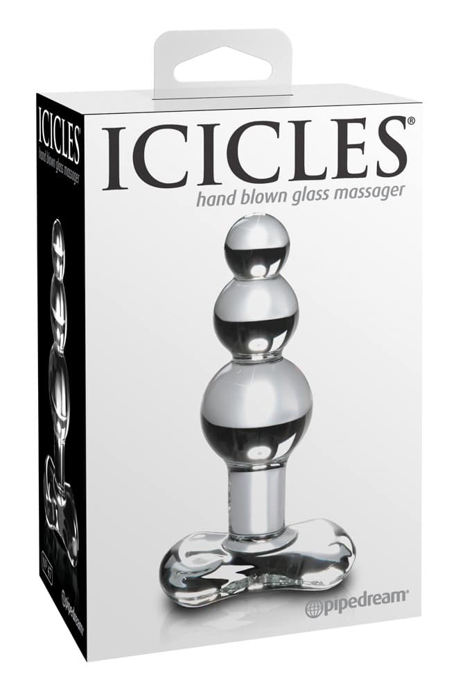 Icicles Glasplug - Heiß & Kaltspiel, handgefertigt