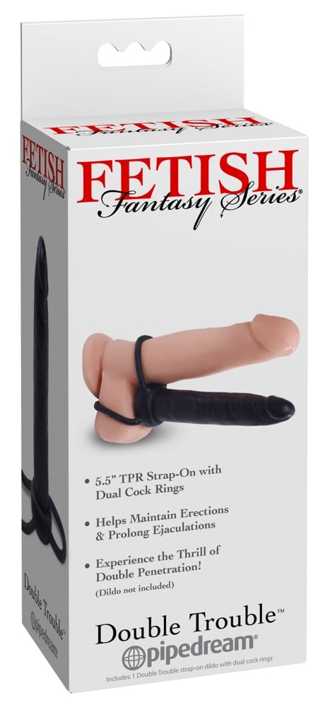 Fetish Fantasy Series Double Trouble - Für langanhaltende Erektion und Doppelpenetration