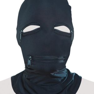 Fetish Fantasy Series Zipper Face Hood - Leichte Kopfmaske mit Reißverschlüssen (70 Zeichen)