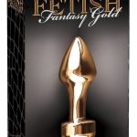 Fetish Fantasy Gold - Goldener Analplug mit Schmuckstein