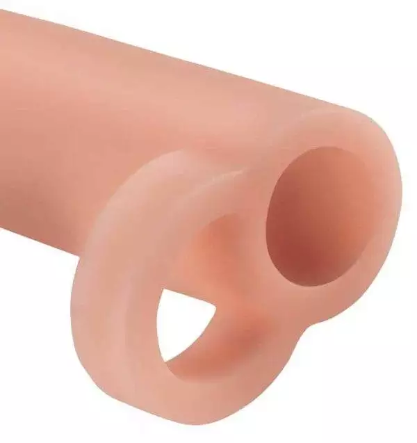 Fantasy X-TENSIONS - Penisvergrößerungshülle mit Hodenring Hautfarben hell Fantasy X-TENSIONS - Penisvergrößerungshülle mit Hodenring Hautfarben hell