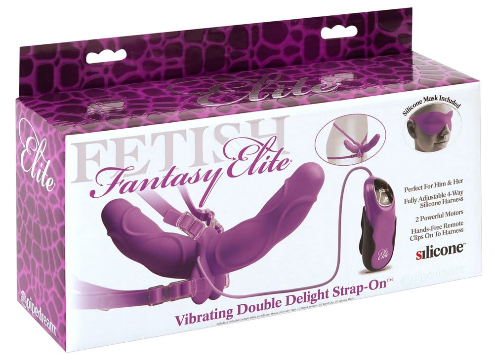 Fetish Fantasy Elite - Doppelvibrator Strap-On