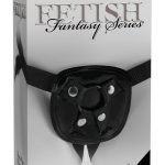 Fetish Fantasy Series Pegging Harness - Lack-Optik, Größenverstellbar, inkl. 3 Ringe