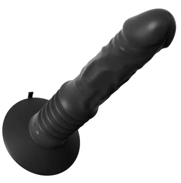 Anal Fantasy Elite - Stoßvibrator mit 11 Modi, Saugfuß, Elite Silikon Schwarz Anal Fantasy Elite - Stoßvibrator mit 11 Modi, Saugfuß, Elite Silikon Schwarz