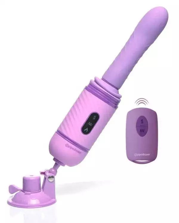 Fantasy For Her Love Thrust-Her - Vibrator mit Stoß- und Heizfunktion lila, schwarz Fantasy For Her Love Thrust-Her - Vibrator mit Stoß- und Heizfunktion lila, schwarz