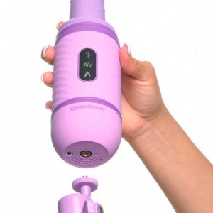 Fantasy For Her Love Thrust-Her - Vibrator mit Stoß- und Heizfunktion lila, schwarz