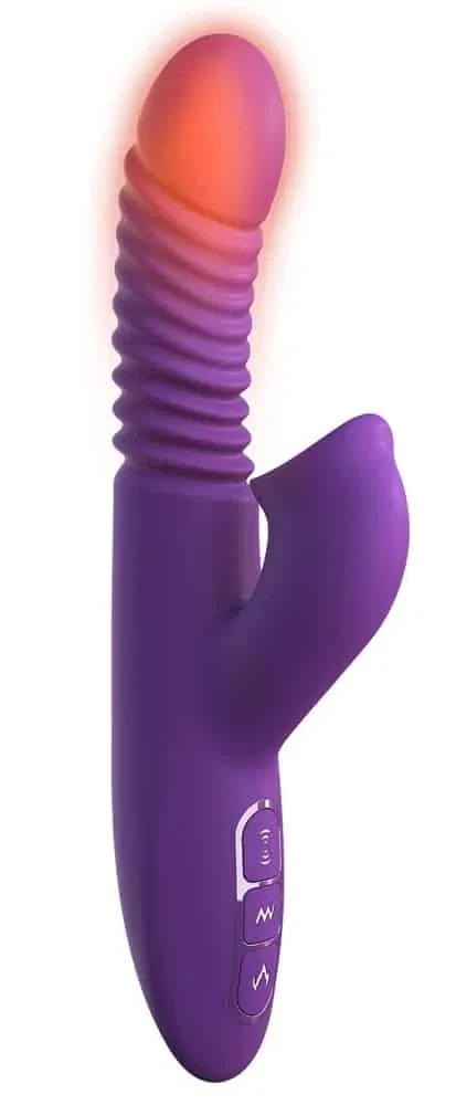 Fantasy For Her - Rabbitvibrator mit Stoß- und Rotationsfunktion Fantasy For Her - Rabbitvibrator mit Stoß- und Rotationsfunktion