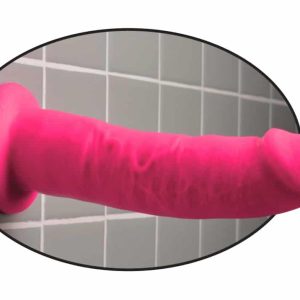 Dillio Pink Pleasure - Naturdildo mit Saugfuß (22,9 cm)