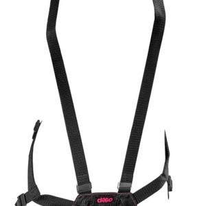 Dillio Harness mit Hosenträgern - Für Pegging und Lesben-Liebe Schwarz/Pink