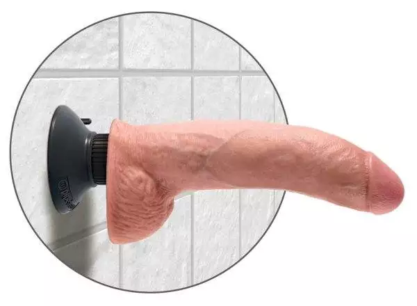 KC 9 Vibrating Cock with Balls KC 9 Vibrating Cock with Balls