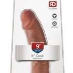 King Cock Naturdildo - Realistisch, mit Saugfuß und Strap-on-kompatibel Tan