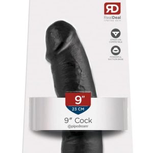 King Cock Naturdildo - Realistisch, mit Saugfuß und Strap-on-kompatibel Dark